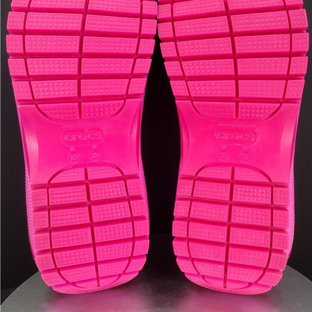 Crocs Pink Sandals size 12 pre owned Exellent condition - Picture 9 of 9